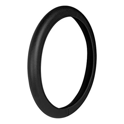 Image of Lampa 32928 Skin Cover, Stretch Steering Wheel Cover Genuine Leather M Diameter 38/40 cm