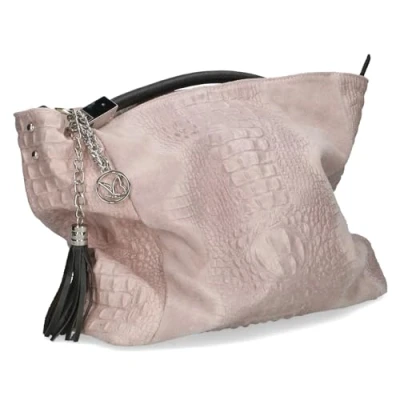 Image of CAPRICE Women Damen Handtasche 9 61027 42 Handbag, Rose Reptile, Normal