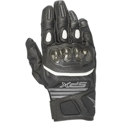 Image of Alpinestars Stella SP X Air Carbon V2 Motorcycle Gloves, Black/White, L