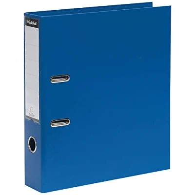 Image of Guildhall Lever Arch File A4 80mm Spine Blue Pack of 10