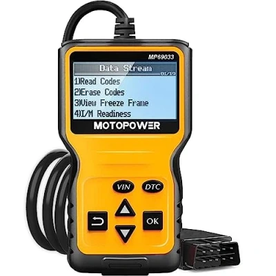 Image of MOTOPOWER MP69033 OBD2 Scanner Car Engine Fault Code Reader System Diagnostic Tools