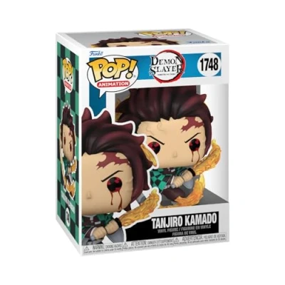 Image of Funko Pop! Animation: DS Tanjiro Kamado (Sun Breathing) Demon Slayer Collectable Vinyl Figure Gift Idea Official Merchandise Toys for Kids &amp; Adults Anime Fans