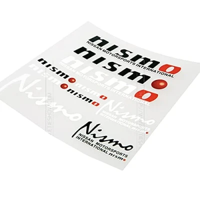 Image of ofustar PVC Car Sticker Compatible with Nissan Chapter Nissmo