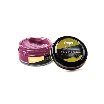 Image of Kaps Shoe Care Cream, Intensive Leather and Nourishing, Delicate (161 magenta)