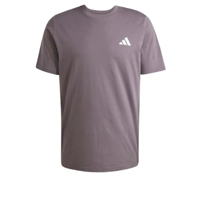 Image of adidas Performance Print Tshirt Grey strata frozen green, Men&#039;s, Size: XL, green