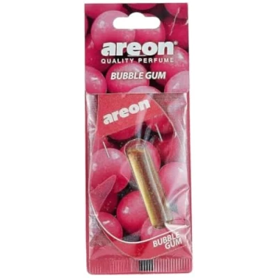 Image of AREON Liquid Car Perfume Air Freshener Bubble Gum Sweets Bubblegum Scent Hanging Pendant Long Lasting Home 3D 5 ml Pack of 1