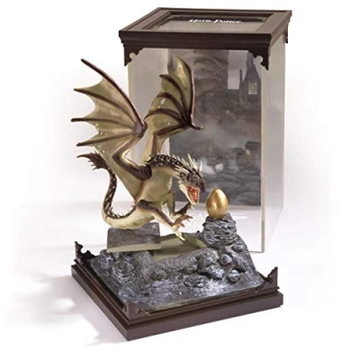 Image of The Noble Collection Magical Creatures Hungarian Horntail Hand Painted Creature #4 Officially Licensed Harry Potter Toys Collectable Figures For Kids &amp; Adults