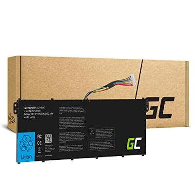 Image of Green Cell® AC14B3K AC14B8K Laptop Battery for Acer Aspire 5 A515 41G 51 51G 52G A517 7 A715 71G A 715 72G A717 (Li Polymer Cells 2200 mAh 15.2 V)