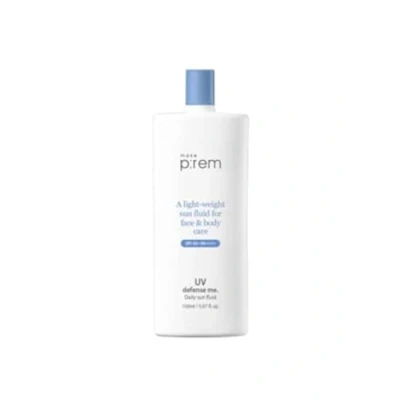 Image of [MAKE P:REM] UV Defense Me Daily Sun Fluid SPF 50+ PA++++ 150ml (Renewal)