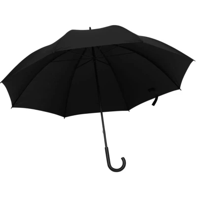 Image of vidaXL Umbrella Black 130cm