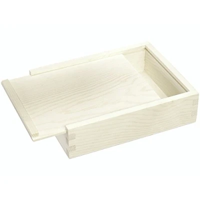 Image of KnorrPrandell FSC Wooden Sliding Box 16x12.5x4.5cm, Brown