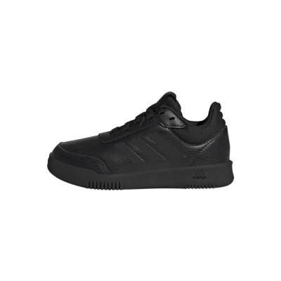 Image of adidas Tensaur Sport Training Lace Shoes Running, Core Black/Core Black, 1 UK