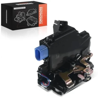 Image of Frankberg Door Lock Actuator Front Left Compatible with Polo 9N 2001 2009 C.a.d.d.y MK III 2004 2011 Fabia I 6Y2 6Y3 6Y5 2000 2007 Roomster 5J 2010 Ibiza IV 2002 2008 Replace# 3B1837015AQ