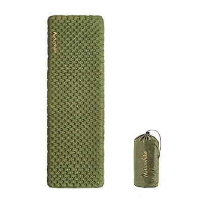 Image of Naturehike Camping Sleeping Mat, 7cm Thickened Ultralight Inflatable Mattress With 3.5 R Value,High Value Excellent Warmth Retention4 Season Pad (Summer To Winter)