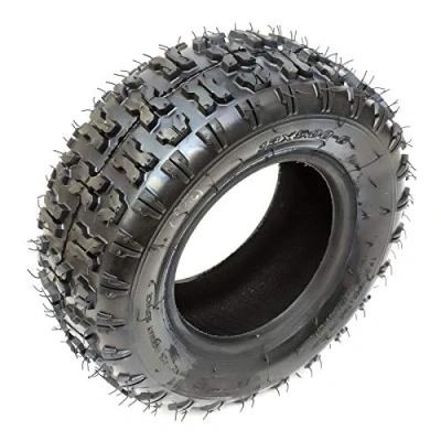 Image of Tyre 13x5.00 6 Inch Wheel Rim 6&quot; Knobbly Turf Lawnmower Ride On Mower