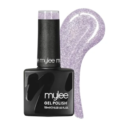 Image of Mylee Reflective Gel Nail Polish 10ml [Gigi] UV/LED Soak Off Art Manicure Pedicure for Professional, Salon &amp; Home Use [Spotlight Range] Long Lasting Easy to Apply