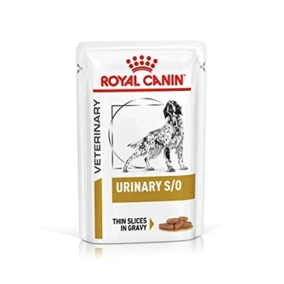 Image of ROYAL CANIN Urinary S/O Veterinary Health Nutrition Dog Food 48 x 100g Wet Slices