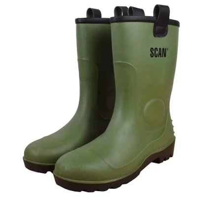 Image of Scan Unisex Fleece Lined Wellingtons Boot, 9 UK