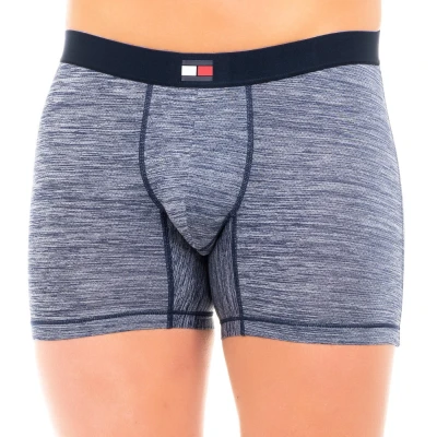 Image of Tommy Hilfiger Mens anatomical front breathable fabric boxer UM0UM00878 Blue Size Small
