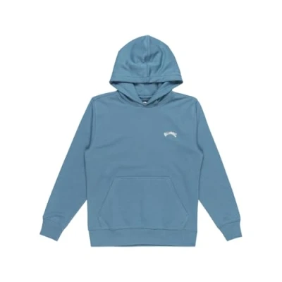 Image of Billabong ARCH PO Unisex Sweatshirt for kids, Size: 14y, Glacier blue
