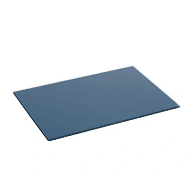 Image of Blue 30cm x 20cm Glass Chopping Board By Harbour Housewares