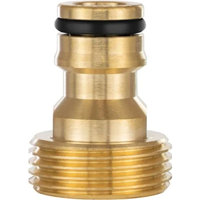 Image of Poppstar Water Adapter with 3/4 inch External Thread and Coupling for Garden Hose (Compatible Gardena)