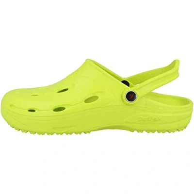 Image of chung shi Unisex Dux Clogs, Lime, 38 EU (S)