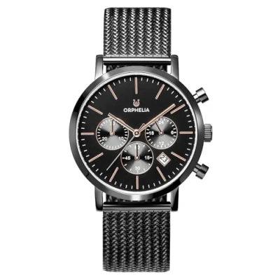 Image of ORPHELIA Mens Quartz Watch, Chronograph Display and Stainless Steel Strap OR82802
