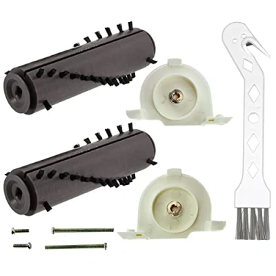 Image of Spares2go Complete Brushroll + End Caps Kit compatible with GTech AirRam DM001 AR02 AR01 AR03 AR05 Cordless Vacuum