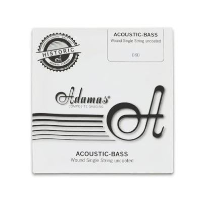 Image of Adamas Single Strings for Acoustic Guitar Phosphor Bronze solid brass ball end .080w/2, 03mm