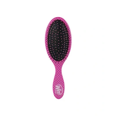 Image of WetBrush Original Detangler Hair Brush with Ultra Soft Intelliflex Bristles to Gently Separate Knots Ease, Does Not Rip Hair, for All Types, Hello Kitty Collection, Limited Edition Pink