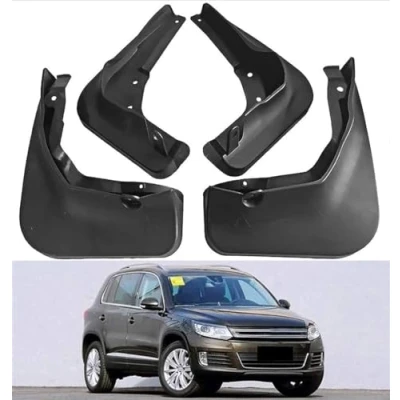 Image of 4 Pcs Car Mud Flaps Splash Guards For Tiguan Mk1 2005 2016 Mk2 5n 2017 2018 2019 2020, Front Rear Mudflaps Flap Mudguards Wheel Protection Accessories,for Mk1/2005