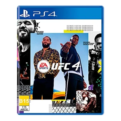 Image of UFC 4 PS4 LATAM version Spanish/English/French