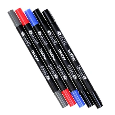 Image of Brother Calligraphy Pen Set (Essential/ 5 Pens/Only for ScanNCut DX Series)