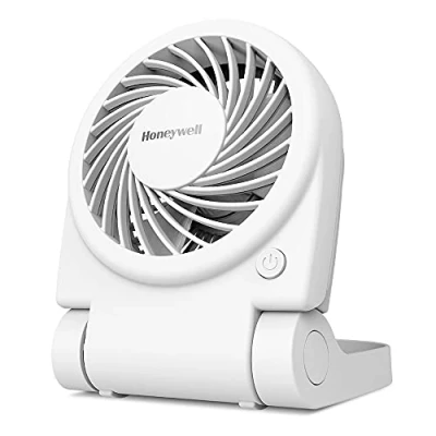 Image of HONEYWELL Mini USB Desk Fan Small Quiet Personal Turbo Portable Table