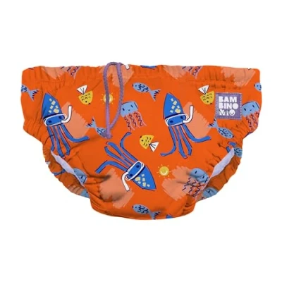 Image of Bambino Mio, Revolutionary Reusable Swim Nappy Pant for Babies and Toddlers, Boys Girls, Stretch, 0 6 Months