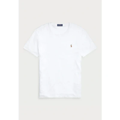 Image of Polo Ralph Lauren Short Sleeve Basic Tshirt, Men&#039;s, Size: Small, White