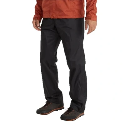 Image of Marmot Men&#039;s PreCip Eco Full Zip Pant, Waterproof Trousers, Breathable Overtrousers, Lightweight Hiking Windproof Trekking Pants, Black, M