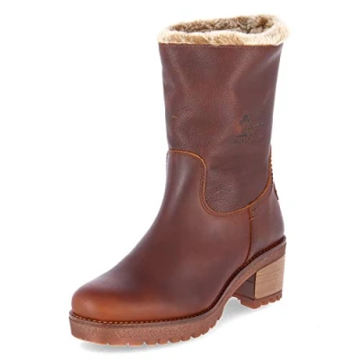 Image of PANAMA JACK Piola, Women’s Ankle Boots boots, Braun (Bark B8), 8 UK (41 EU)