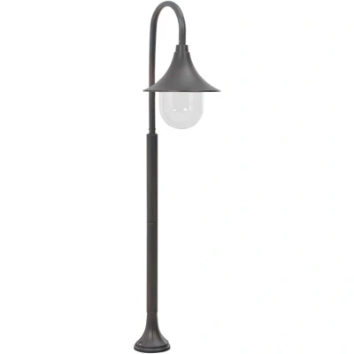 Image of vidaXL Garden Post Light E27 120 cm Aluminium Bronze