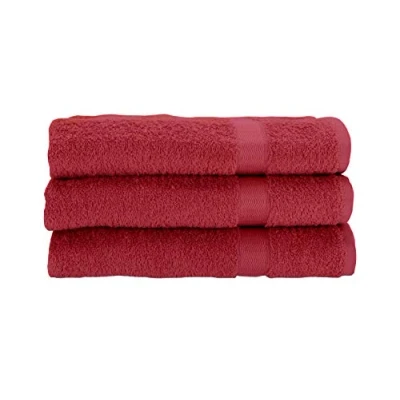 Image of Gabel 3 x Terry Towel Face Pure Cotton Hydrophilic 60 100 cm Bordeaux