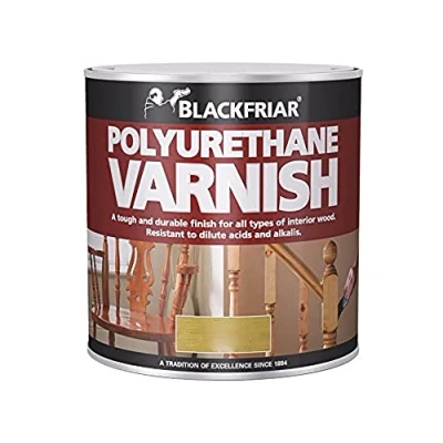 Image of Blackfriar BKFPCGV250 Polyurethane Varnish P99, 250 ml, Clear Gloss