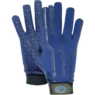 Image of Optimum Waterproof Thermal Liner Velocity Gloves Cushioned, Breathable, Warm Padded Enhanced Grip for Rugby, Football, Cycling Multi Color Senior &amp; Junior Sizes