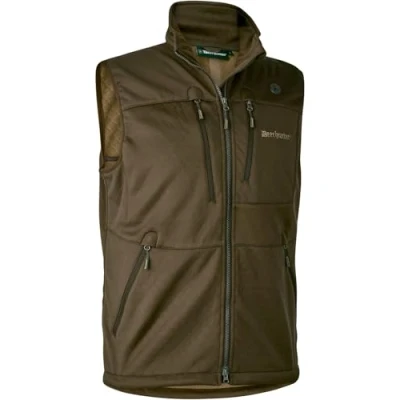 Image of Deerhunter Excape Softshell Waistcoat Art Green Large GreenLargeGreen