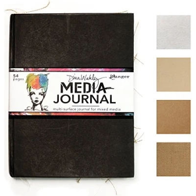 Image of Ranger Dina Wakley Media Journal, Paper, Multi Colour, 26.3 x 20.1 2.9 cm