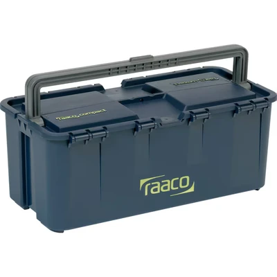 Image of raaco 136563 &quot;Compact 15&quot; Tool Box, Blue/Grey
