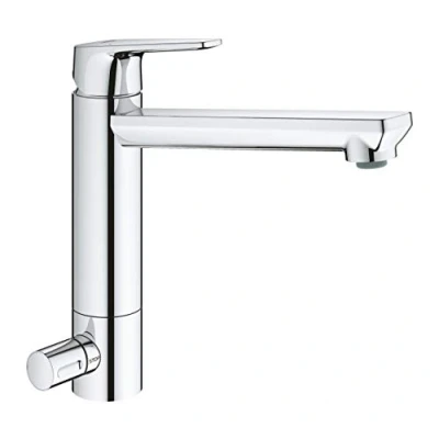 Image of GROHE Bauedge 2020 Single Lever Sink Mixer 1/2&quot; Chrome 31696000