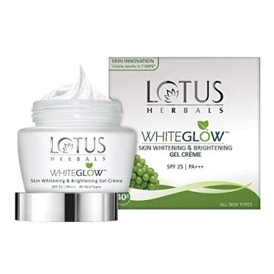 Image of Lotus Herbals WhiteGlow Skin Whitening And Brightening Gel Cream SPF 25 60g