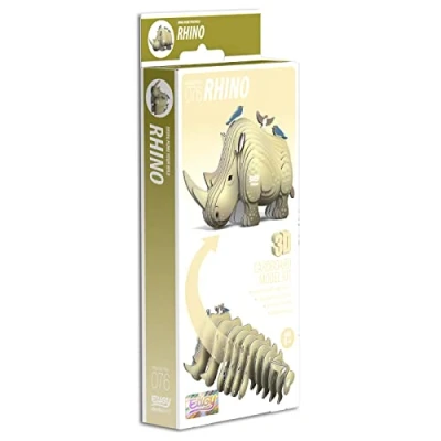 Image of EUGY Rhino 3D Craft Kit