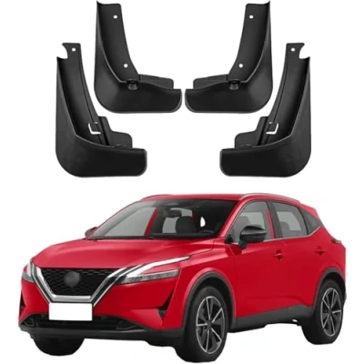 Image of 4 Pcs Car Mud Flaps for Nissan Qashqai 2023 2024, Waterproof Splash Guards Mudguards Wheel Fender Styling Protection Accessories